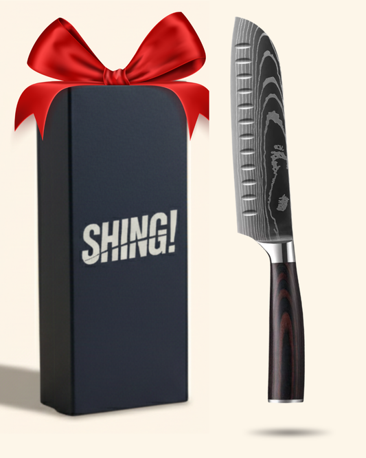 Couteau japonais Santoku - Moku Series - SHING!