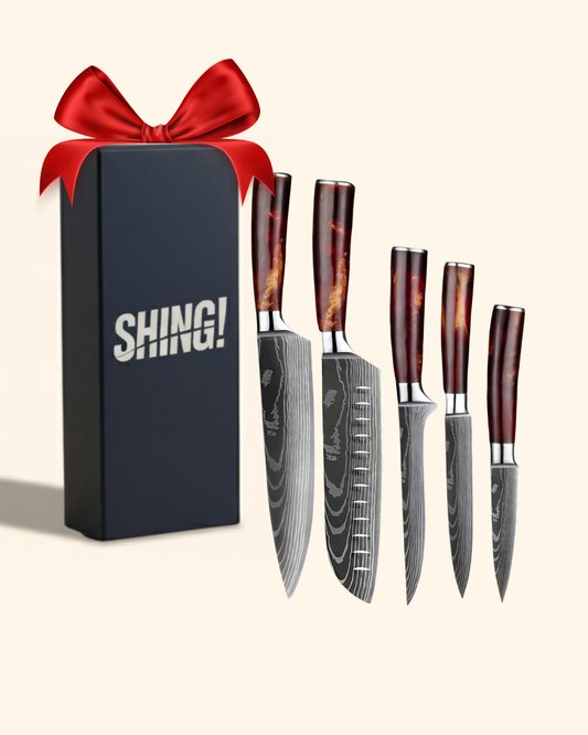 Set de 5 couteaux Japonais - Tsuchi Series - SHING!