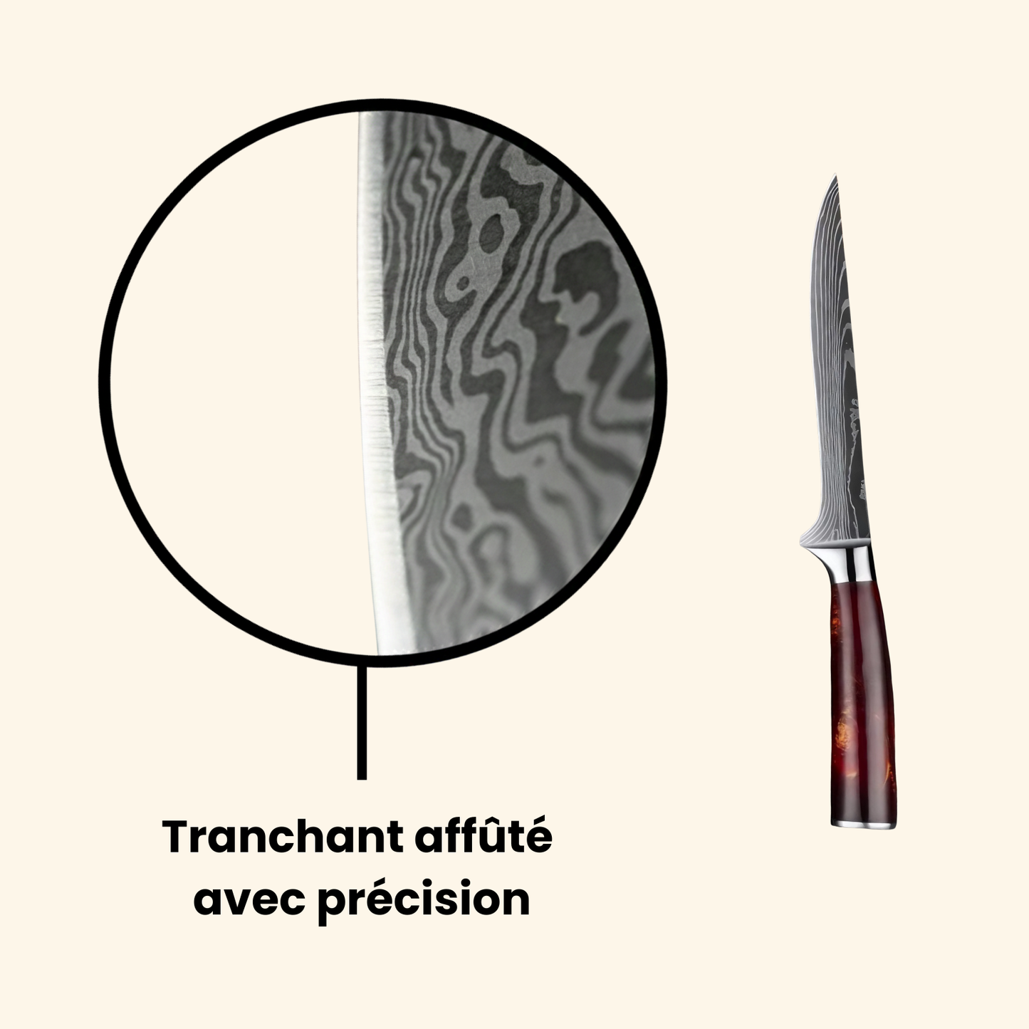 Couteau japonais à désosser Honesuki - Tsuchi Series - SHING!